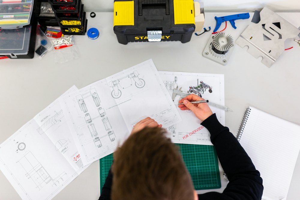 Technical workshop bench